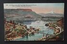 1910s Gold Ray Dam Table Mountain Rouge River Medford OR Jackson Co Postcard