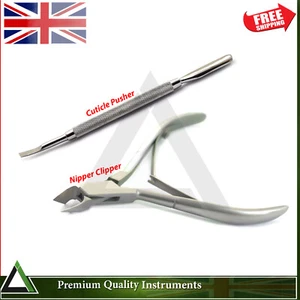 Manicure Pedicure Cuticle Pusher Dead Skin Remover Nipper Clipper Chiropody Tool - Picture 1 of 3