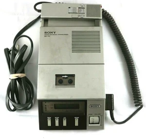 Sony Micro Cassette Dictator Transcriber Model BM-750 Various Speed PARTS ONLY - Picture 1 of 12