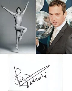 GRAN Bretaña tiene talento/baile: tarjeta 6x4 firmada por Bruno Tonioli + 2 fotos sin firmar + certificado de autenticidad - Imagen 1 de 1