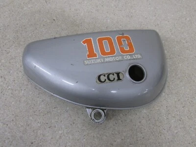 74 Suzuki TS100 TS 100 1974 cuadro derecho cubierta lateral 47111-25610-019 Foto 1 de 3