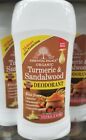 Essential Palace Organic Tumeric & Sandalwood Deodorant 2.65Oz Natural  & Pure