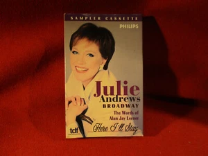 Julie Andrews Broadway Victor/Victoria Sample Promo Cassette 1996 - Picture 1 of 8