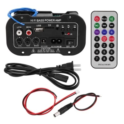 Auto Amplificatore digitale Bluetooth Audio stereo AMP Hifi Bass 5 pollici