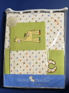 Living Textiles Play Date Collection 3 Pc Sheet Set Cotton NEW Fits Boori - Picture 1 of 4