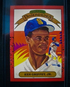 Carta Baseball KEN GRIFFEY JR.~Donruss Diamond Kings '90 #4-come nuova-confezione appena aperta - Foto 1 di 8