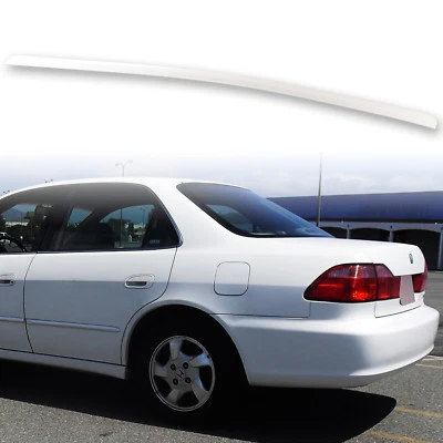 Alerón labial de maletero pintado Fyralip para Honda Accord 6th 98-02 tafetán blanco NH578 Foto 1 de 4