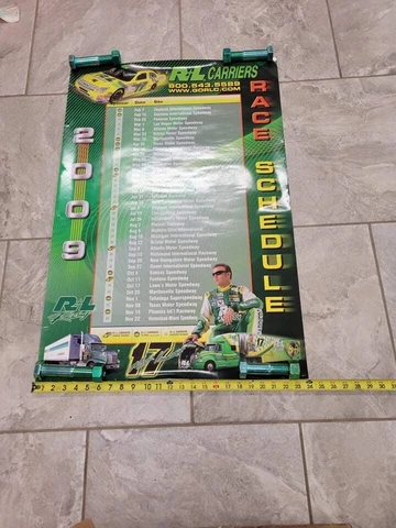 Matt Kenseth poster- 2009. St# 100 Cover