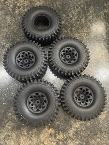 rochobby 1.9” beadlocks and tires (new)  - Picture 1 of 2
