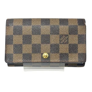 Cartera Louis Vuitton LV Damier Level Porte Monnaie Tresor  - Imagen 1 de 13