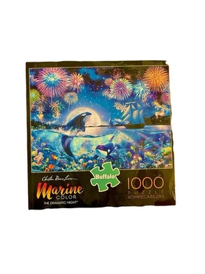 Головоломка Buffalo Marine Color «The Dramatic Night» 1000 шт. - Изображение 1 из 3