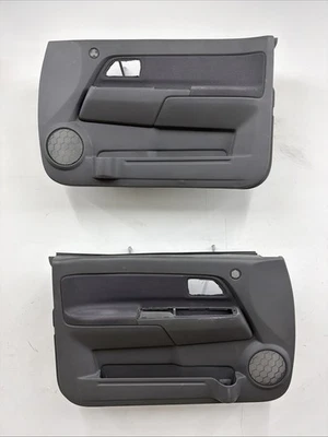 Chevy Colorado GMC Canyon 2004-2012 conjunto de paneles de puertas delanteras eléctricas OEM gris oscuro Foto 1 de 4