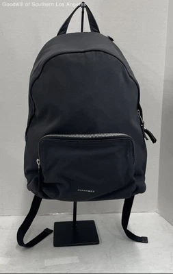 'Burberry Black Nylon Backpack - Image 1 of 4