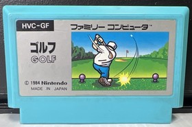 Golf Nintendo Famicom Picture Cartridge Japanese Import US Seller