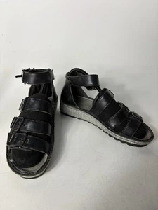 Sandalias NAOT Negro Gladiador Begonia Correa Talla 38 - Imagen 1 de 6