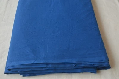 100%Cotton Royal Blue Solid Plain Fabric 2 Yard NO TARRIF CHARGES 100%✅ ZK_76 - Image 1 of 4