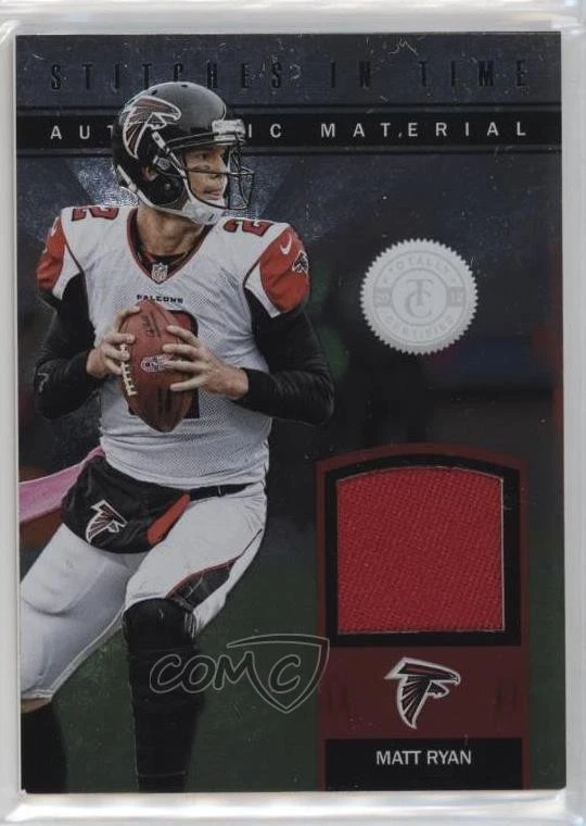 2012 Totally Certified Stitches in Time Materials /199 Matt Ryan #16 - Image 1 of 2