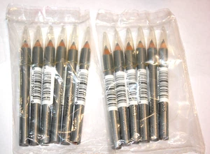 Menge 12 Jordana Silber Eyeliner Stifte 4" L A05 mit Kappe Metallic Schneller Versand Neu - Bild 1 von 4