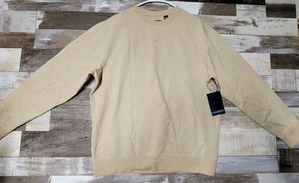Consensus Sweater Mens L Khaki Long Sleeve Polyester/ Cotton CK07324 - Picture 1 of 13