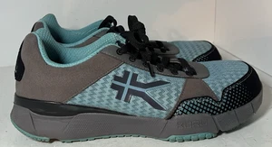 Kuru Zapatos Mujer 10 Quantum Correr Gris Azul Trail Caminar Zapatillas Cómodas - Imagen 1 de 9