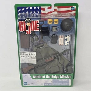G.I. Juego de accesorios de figura de acción Joe Battle of the Bulge Mission Hasbro 2002 - Imagen 1 de 12