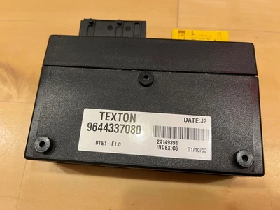 Centralina capote Peugeot 206 CC centralina capote TEXTON 9644337080 dal 2002 - Immagine 1 di 3