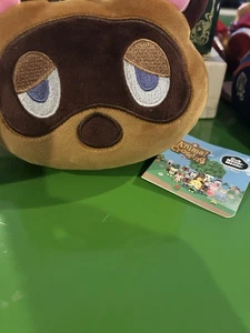 Nintendo Club Mocchi Mocchi Animal Crossing 15" Tom Nook Plush Pillow Tomy - Picture 1 of 1