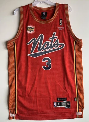 Camiseta deportiva Allen Iverson Syracuse Nationals Philadelphia 76ers Reebok para hombre grande +2 Foto 1 de 4