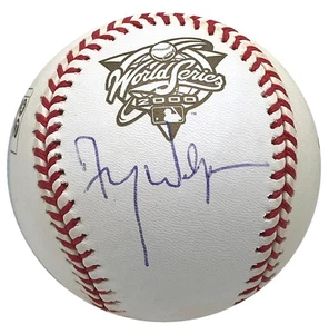 FRED WILPON SIGNED METS vs YANKEES 2000 SUBWAY WORLD SERIES CHAMPIONS BASEBALL - Picture 1 of 6