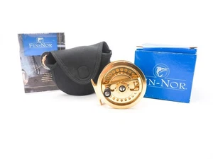 BOXED - FIN-NOR No3 SALMON FLY REEL - Picture 1 of 9