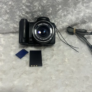 Kodak EasyShare P712 Black 7.1MP Digital Camera W/SD Card & Batt No Flash See Vi - Picture 1 of 11