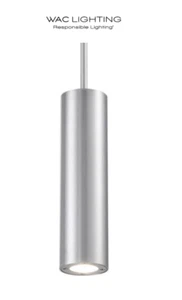 WAC Lighting Caliber 3" Wide LED Outdoor Mini Pendant Model: PD-W36610-AL - Picture 1 of 3
