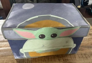 Star Wars Mandalorian The Child Baby Yoda Figure Storage Trunk Toy Bin Box - Picture 1 of 5