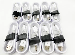 4FT 10X Micro USB Cable Charging Wholesale Bulk Android AAA Grade V8/V9 Cable - Picture 1 of 4