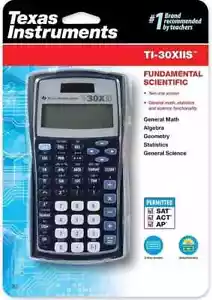 Texas Instruments TI-30X IIS Scientific Calculator – 2-Line Display, Fundamental - Picture 1 of 3