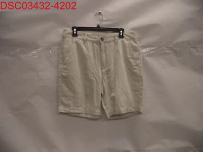 NWT - St John's Bay Men's Natural Stripe Shorts, Size 32 x 8 5130148020105 - Image 1 of 4