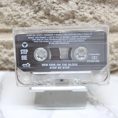 New Kids on the Block Step By Step Cassette Tape ONLY Electronic Pop - Image 1 of 3
