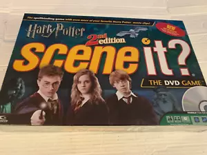 Harry Potter Scene it? DVD Board Game 2nd Edition Family Trivia Sealed - Picture 1 of 2