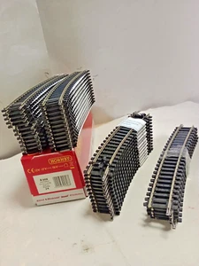HORNBY R 606 /R 604/ R 628 CURVES LIKE NEW HO SCALE - Foto 1 di 2