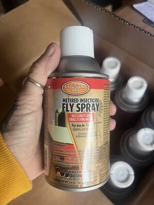 Country Vet Metered Insecticide Fly Spray 6.4 oz Fly, Moth, and Gnat Killer - Image 1 of 3