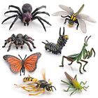 Early Education Tool 12 Plastic Bug Insects Figures for Kids' Development