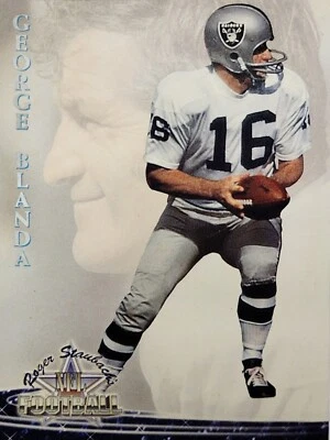 NFL Football ROGER STAUBACH 1994 The Ted Williams Card # 45 GEORGE BLANDA (QB) - Image 1 of 2