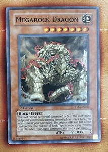 Yu-Gi-Oh! Megarock Dragon TLM-EN015 Super Rare 1st Edition Pack Fresh - Bild 1 von 2