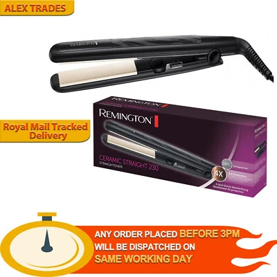 Remington Ceramic Straight 230 Hair Straighteners S3500 Fast and Tracked Post