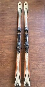 K2 Escape 4500 Skis 178 Cm 16mm 105-68-95 W/ Marker M8.2 Graphite Bindings - Picture 1 of 7