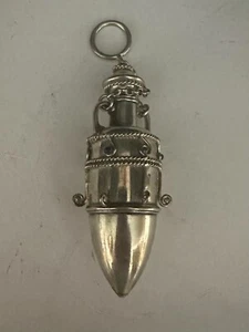 TIFFANY & CO. ANTIKE STERLING CHATELAINE AMPHORE VINAIGRETTE UM 1870 42g - Bild 1 von 9