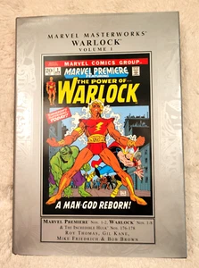 MARVEL MASTERWORKS: WARLOCK VOL. 1 HARDCOVER by ROY THOMAS - MARVEL COMICS/2007 - Picture 1 of 3