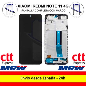 Pantalla para Xiaomi Redmi Note 11 4G Incell Con marco Service Pack Envío 24H - Imagen 1 de 1