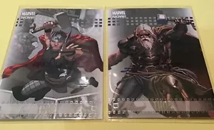 2013 Marvel Now upper deck silver foil THOR auto 94A Marquez 95A Ribic autograph - Picture 1 of 7