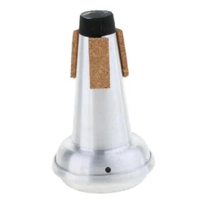 Portable Trumpet Mute Silver for Beginners Student Practice Part - Picture 1 of 7